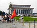 Visitors queuing for Mausoleum