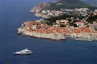 Cruising into Dubrovnik