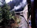 Scenic train, Georgia mountains