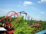 View form the top of the Scream Machine