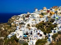 Oia in Santorini