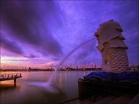 Singapore before dawn Singapore before dawn